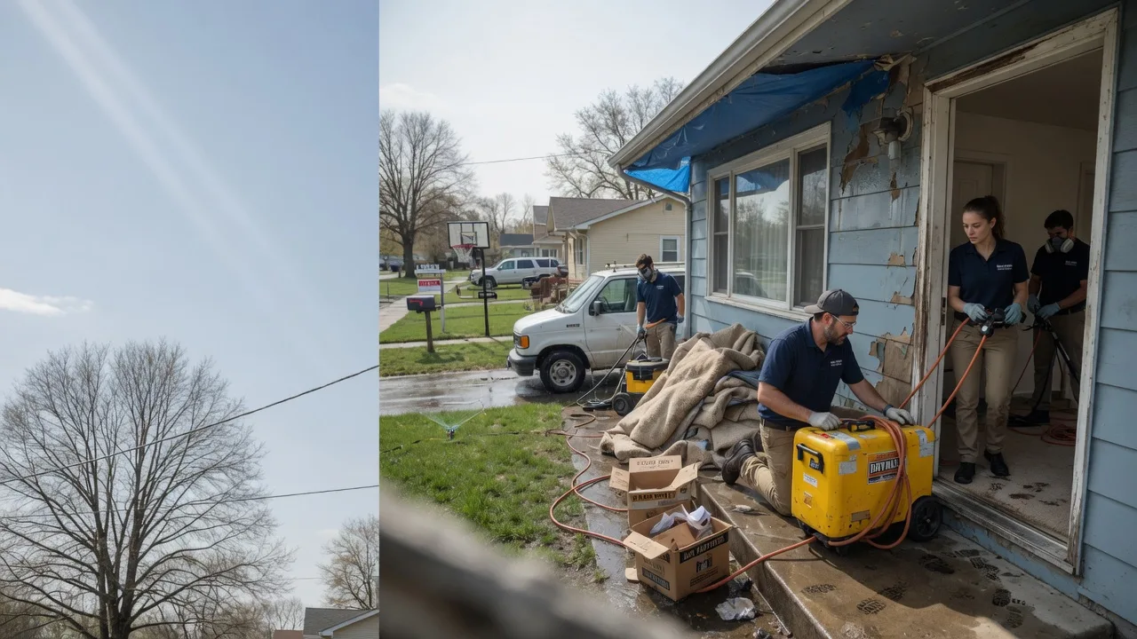 Basement Flood Cleanup in Warm Springs, VA near me
